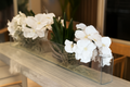 Orchidée Vanda 122 cm blanche