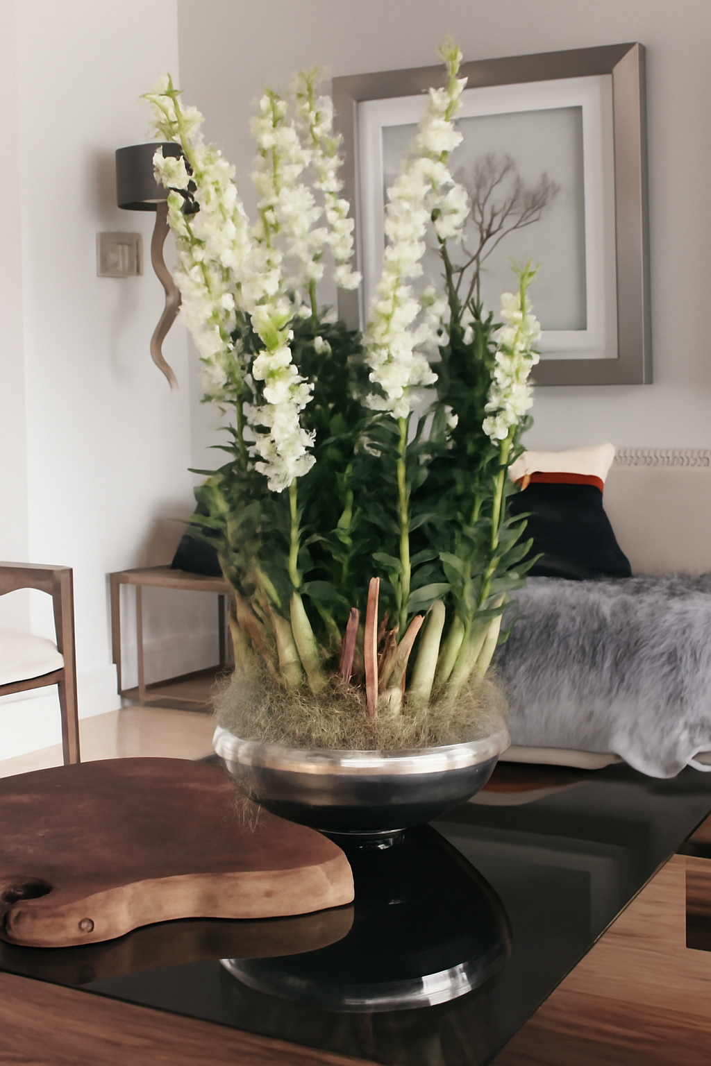 Orchidée artificielle Dendrobium