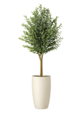 Olivier artificiel 76 cm beige