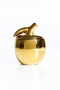 Bougie parfumée dorée