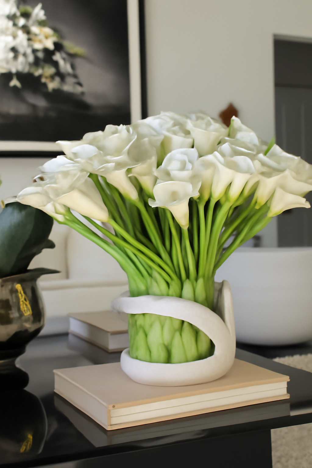 Fleur Arum blanche